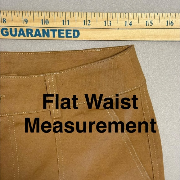 NWT Women's Wide Leg Copper Cargo Pants - Picture 5 of 7